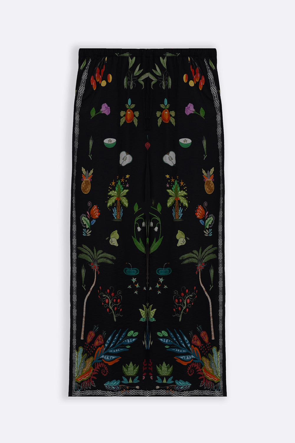 BLACK GREEN APPLE PANTS