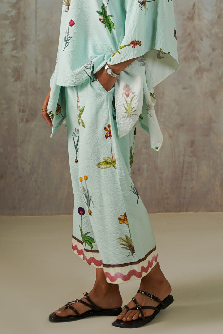 AQUA FLOWERS IN WATER CULOTTES