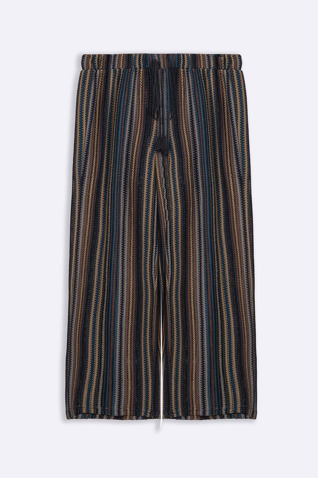 NAVY RESORT PANTS WITH LINING