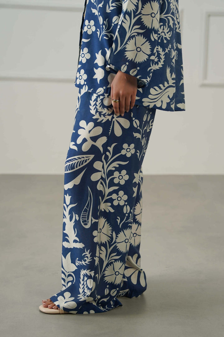 BLUE BUKETAN LONG PANTS