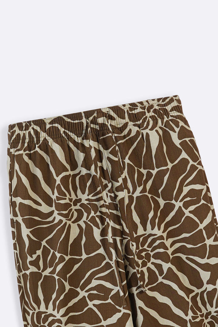 BROWN SANTORINI ARCHIVE CULOTTES