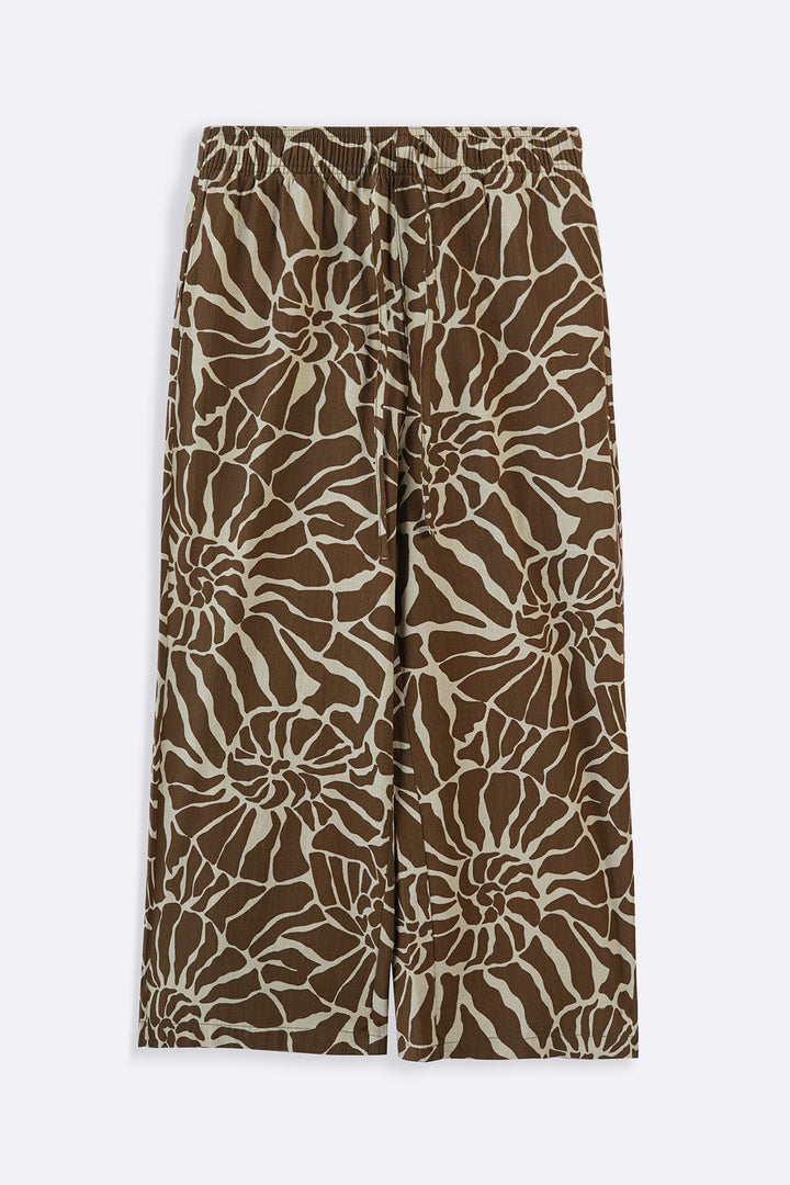 BROWN SANTORINI ARCHIVE CULOTTES