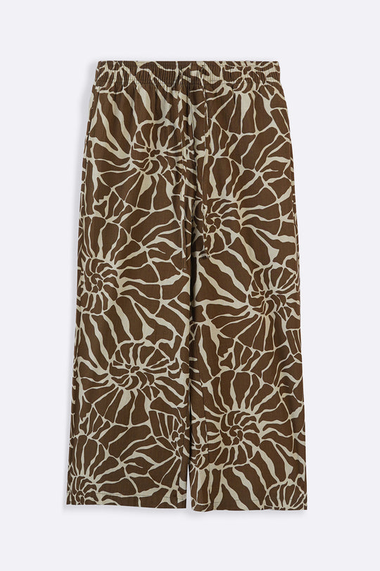 BROWN SANTORINI ARCHIVE CULOTTES