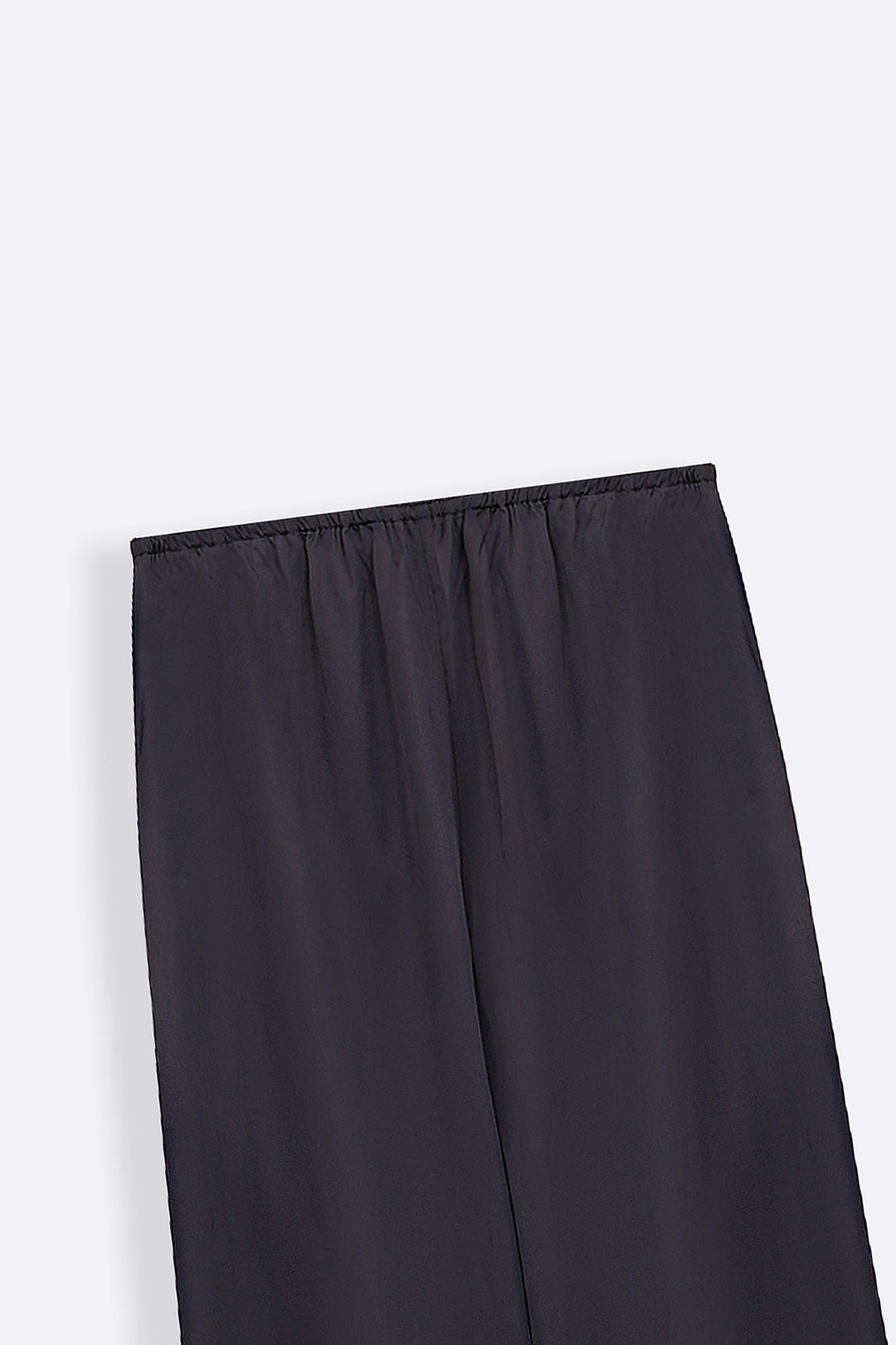 MIDNIGHT BLUE SATIN WIDE PANTS