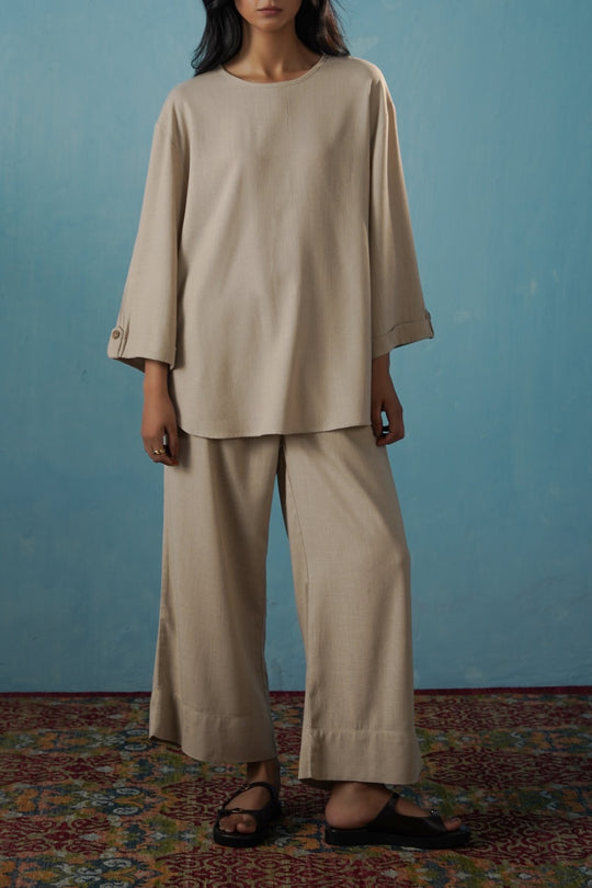 BEIGE EVERYDAY CULOTTES