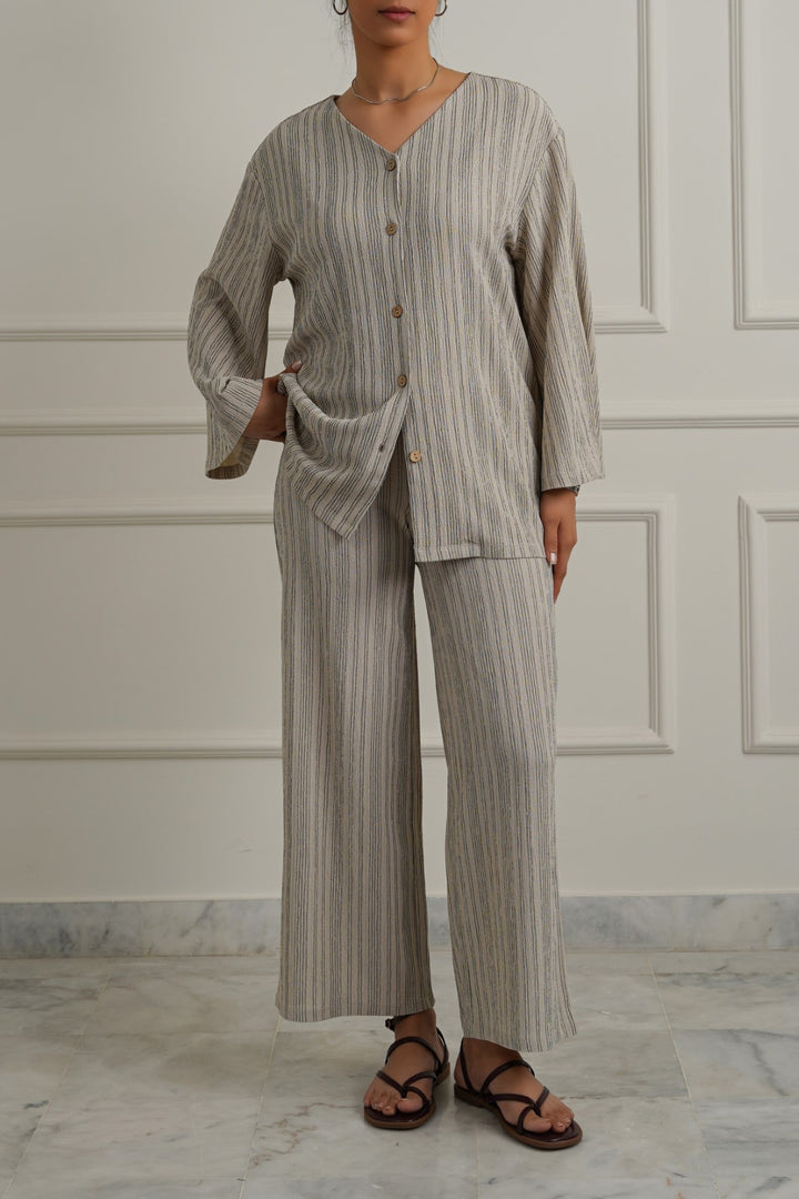 STONE BLACK LINEA STRETCH PANTS