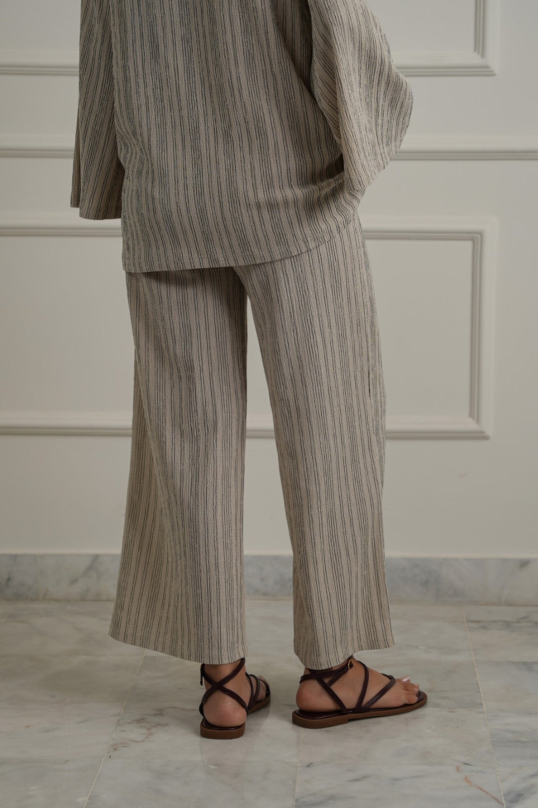 STONE BLACK LINEA STRETCH PANTS
