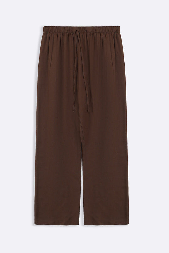COFFEE EVERYDAY LINEN BLEND PANTS