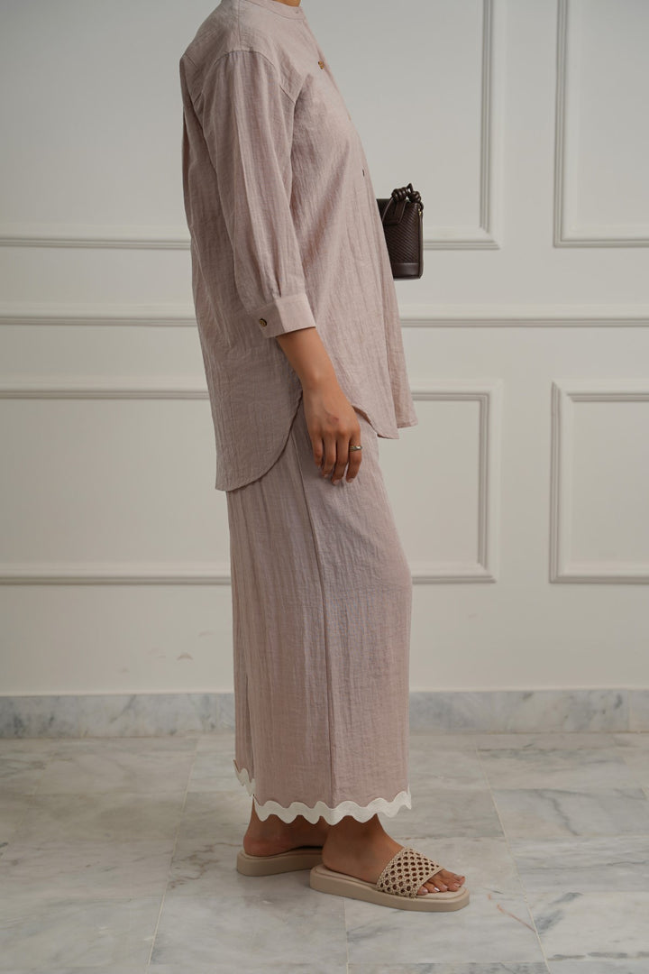 PINK RIC RAC BREEZE CULOTTE