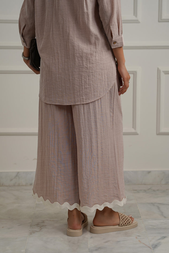 PINK RIC RAC BREEZE CULOTTE
