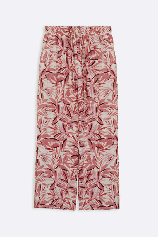 PINK BAMBOO CANOPY PANTS