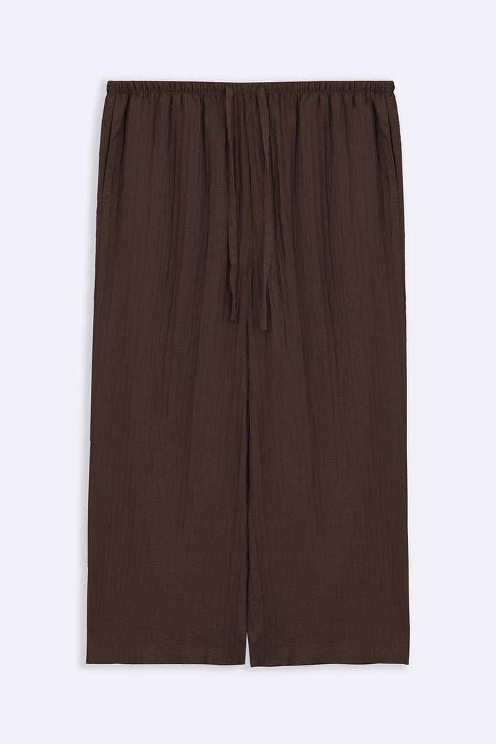 MOCHA SABLE EASY PANTS