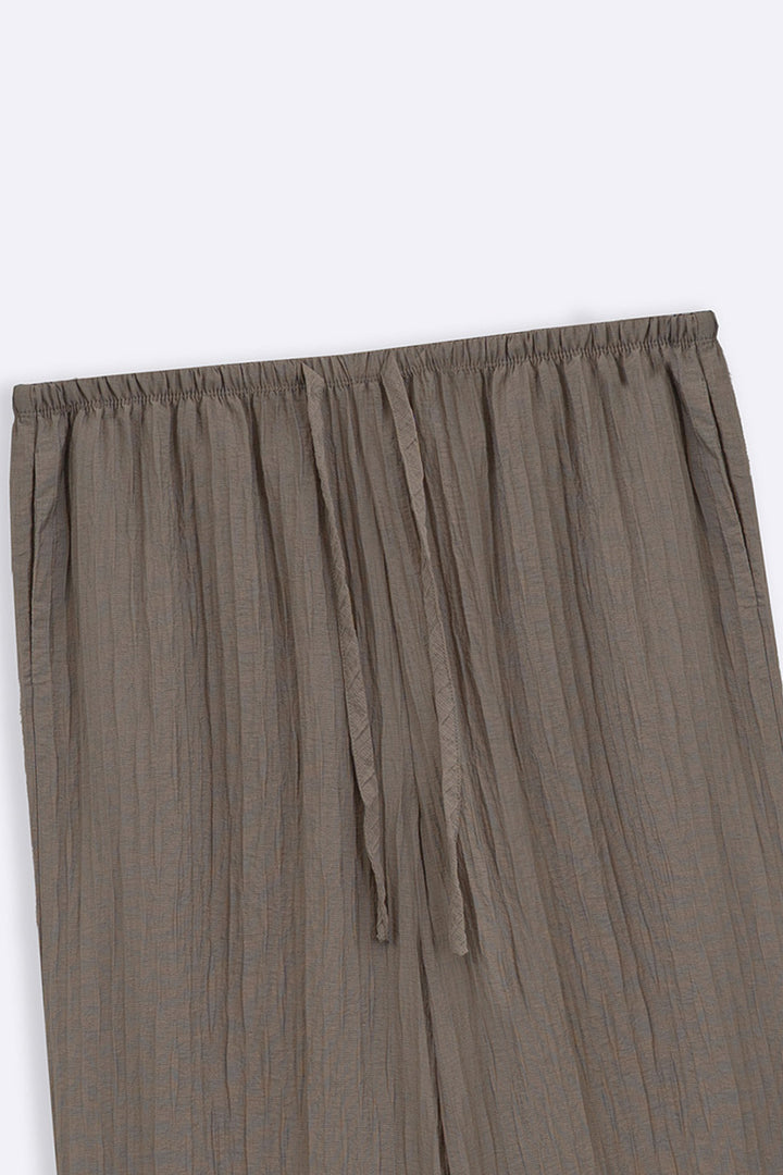 TAUPE SABLE EASY PANTS