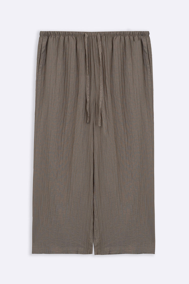 TAUPE SABLE EASY PANTS