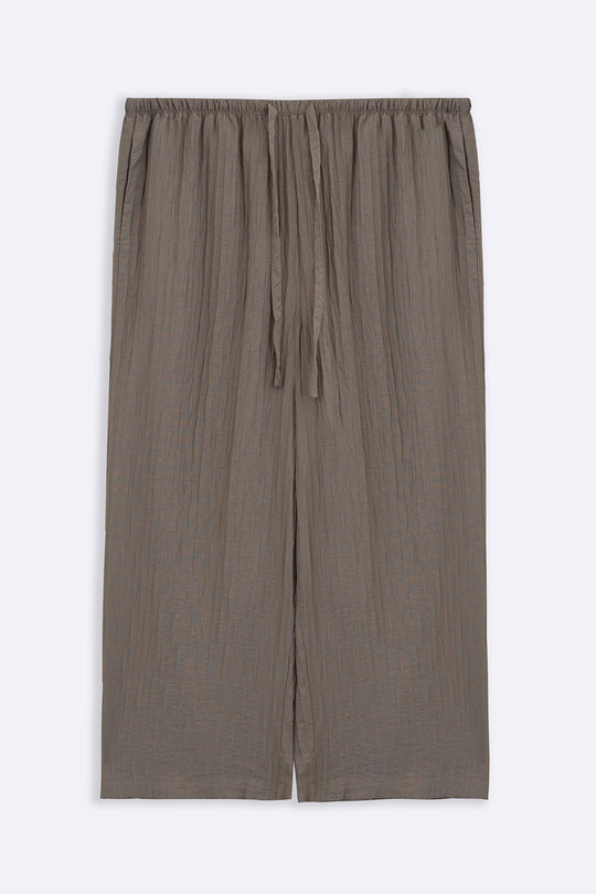TAUPE SABLE EASY PANTS