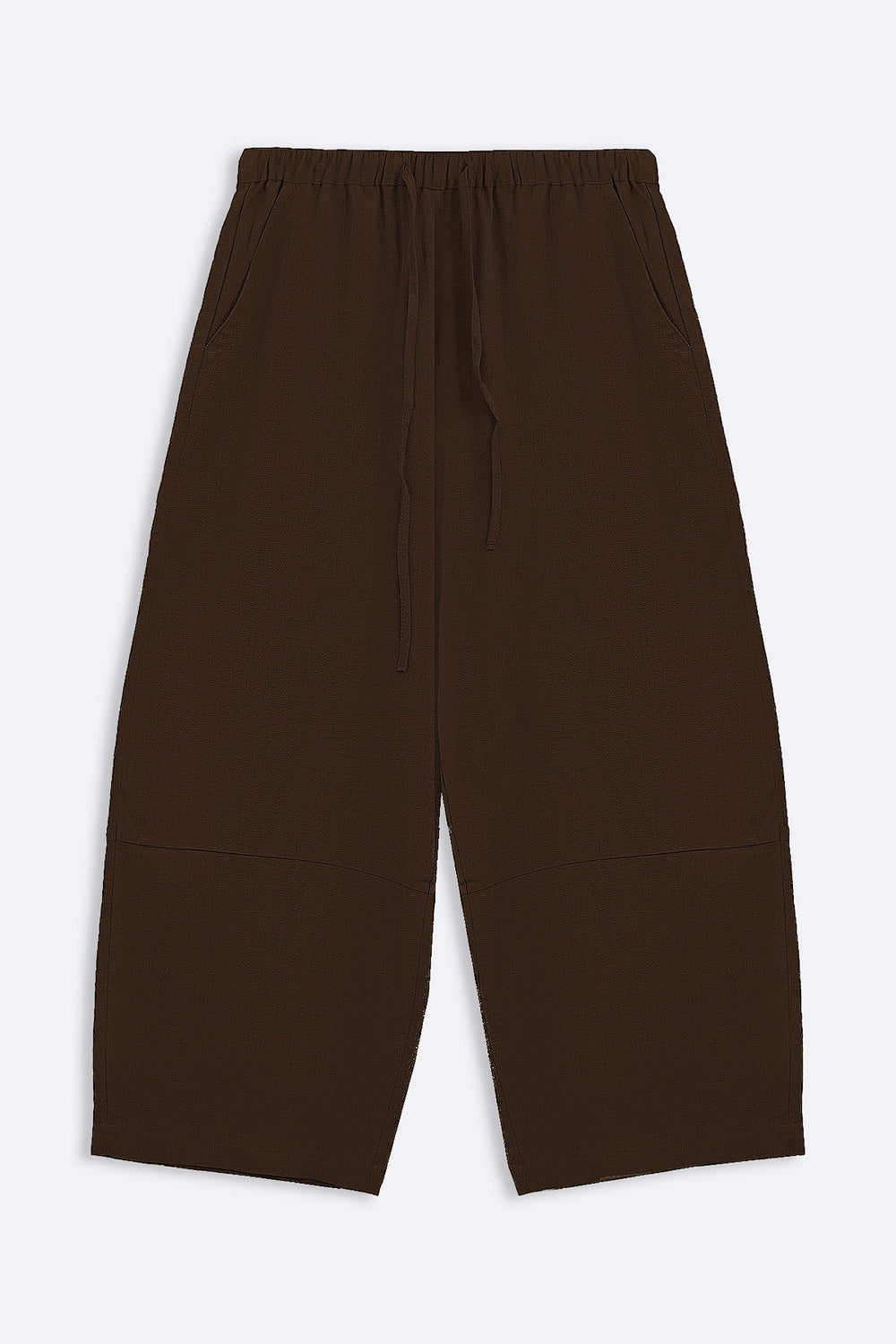 COFFEE PLANT FIBER COCOON PANTS