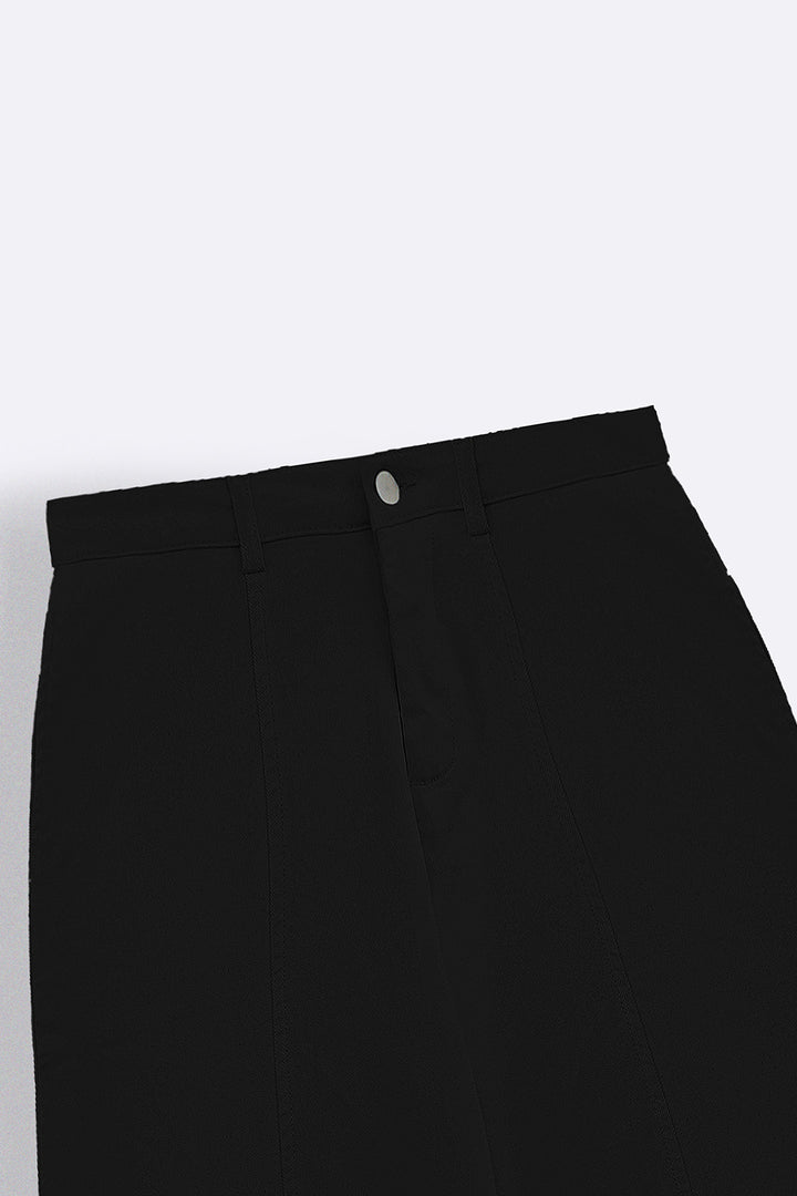 BLACK SLOUCHY EASE PANTS