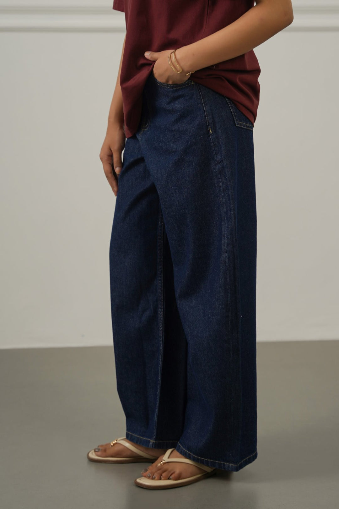 DARK BLUE CASUAL EVERYDAY JEANS
