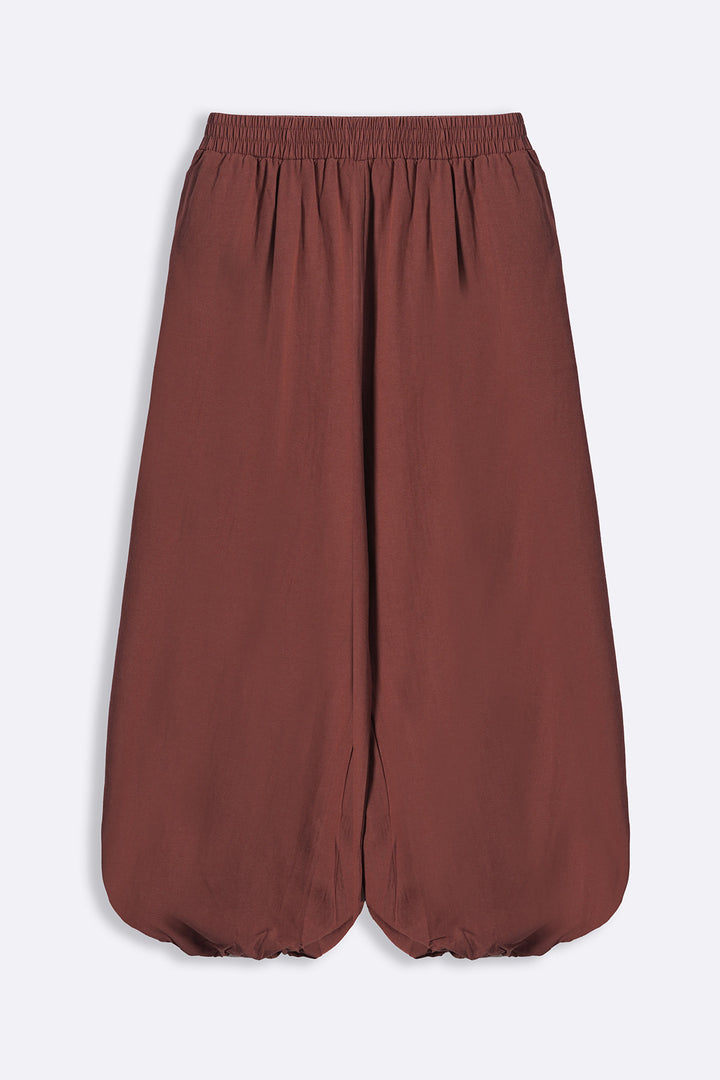RUST SAFARI BALLOON PANTS