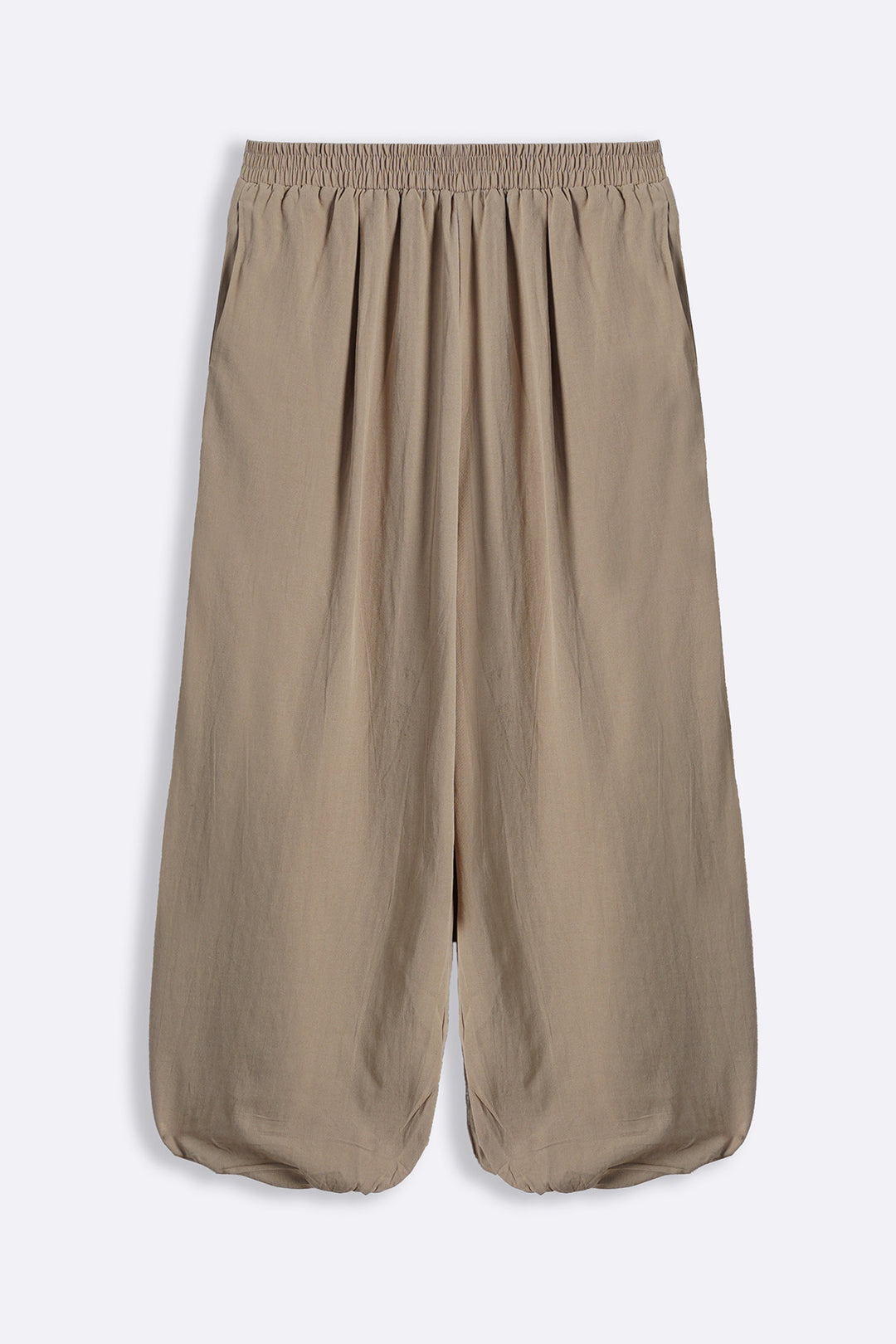 TAUPE SAFARI BALLOON PANTS