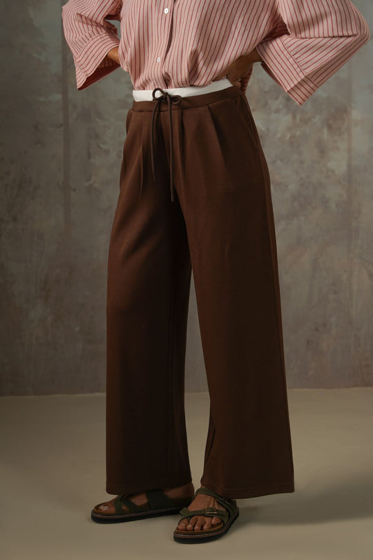 DARK BROWN SUNDAY ARCHIVE PANTS