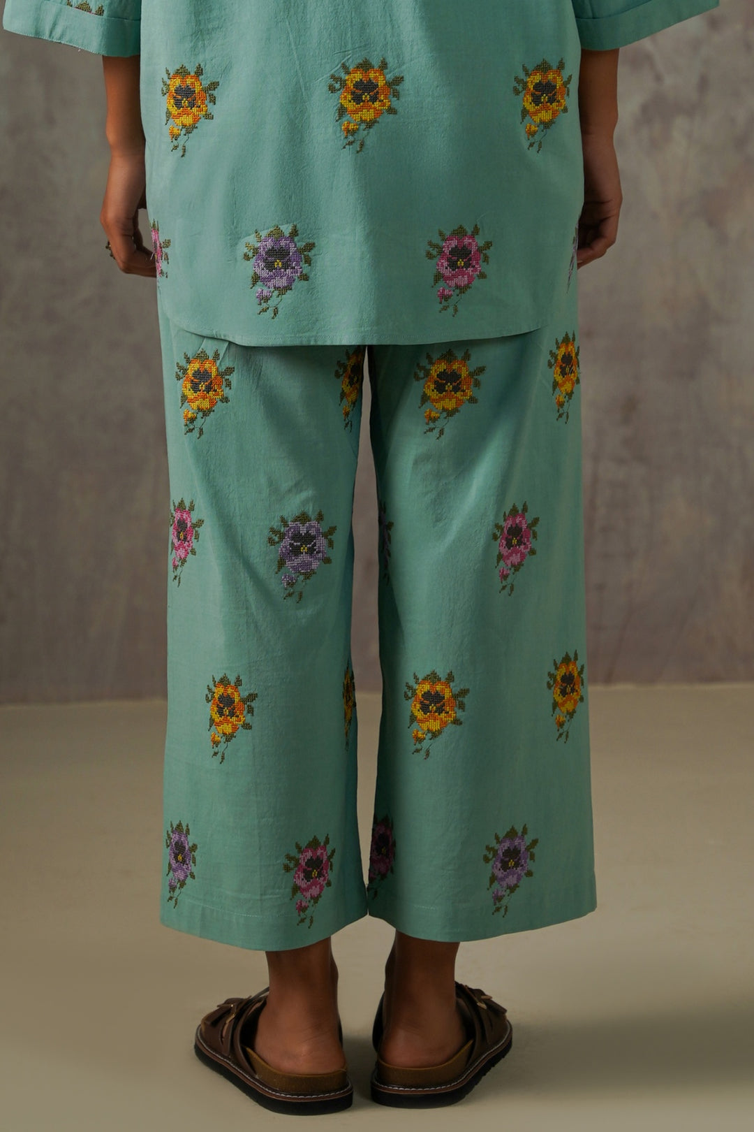 AQUA LOVE PANSY CULOTTES