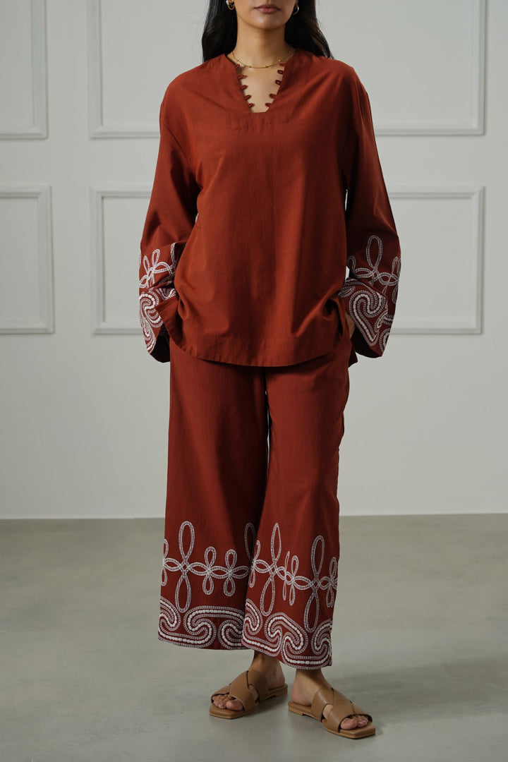 RUST WINE KORU CULOTTES