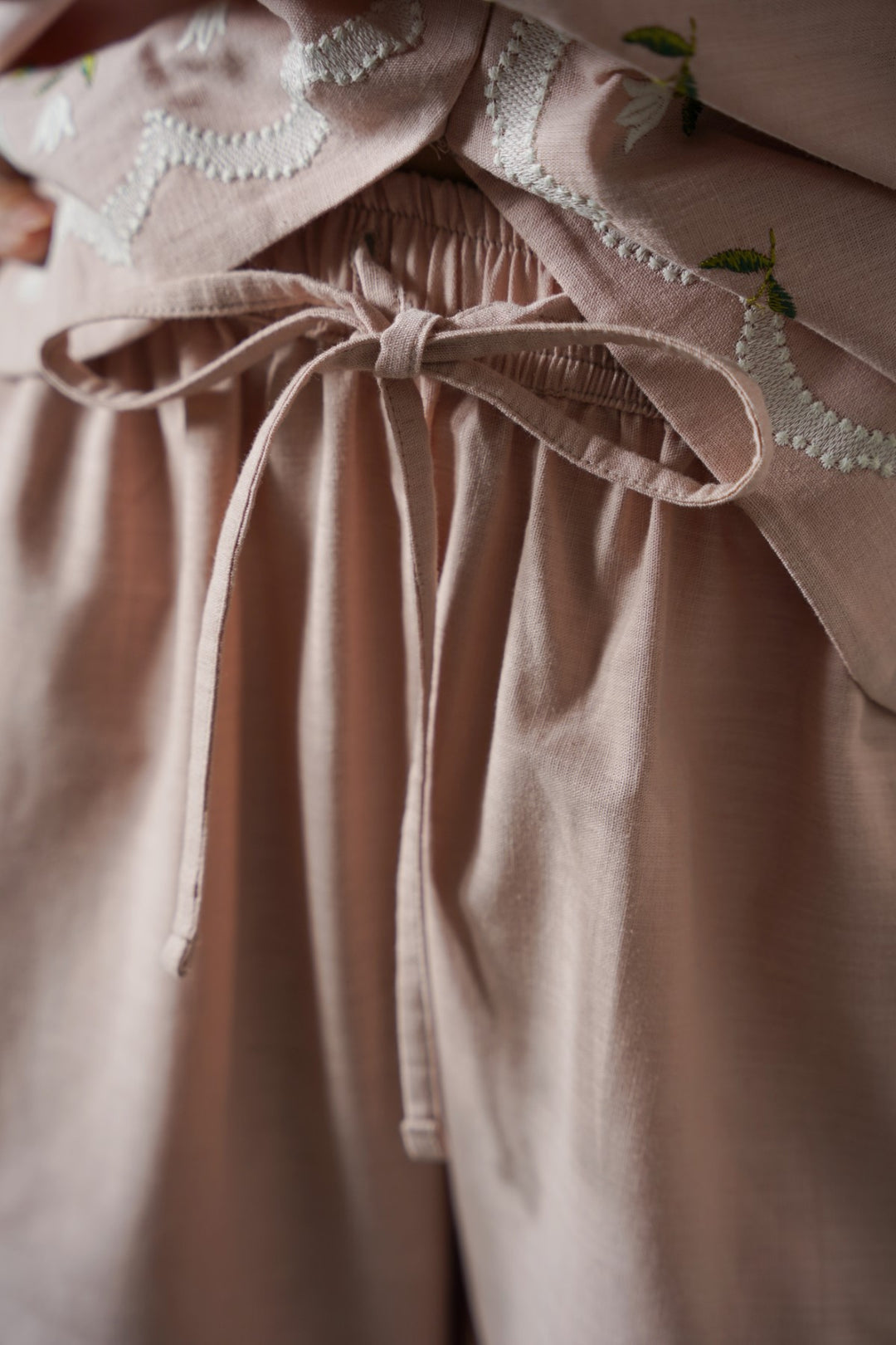 PINK BELL FLORAL CULOTTES