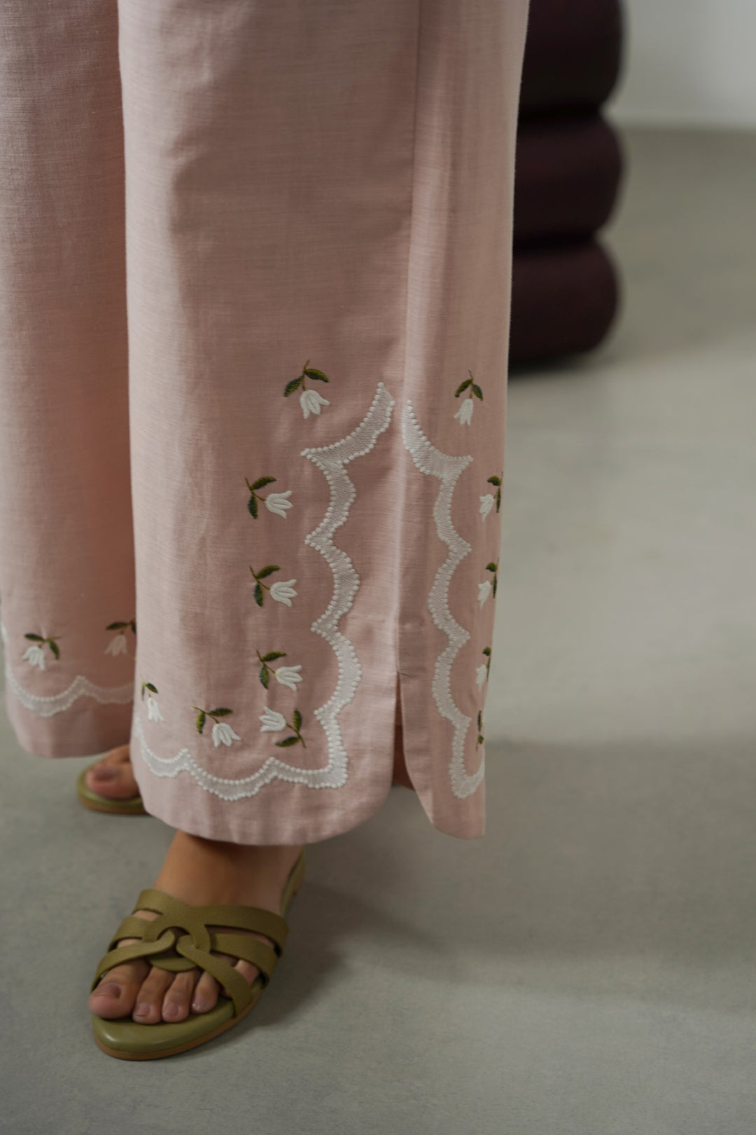 PINK BELL FLORAL CULOTTES
