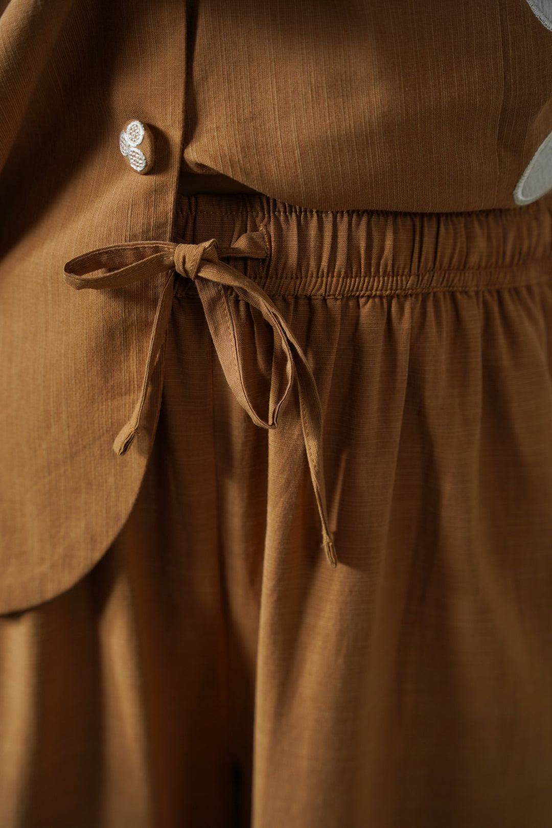 OCHRE BROWN EVERYDAY STRAIGHT PANTS