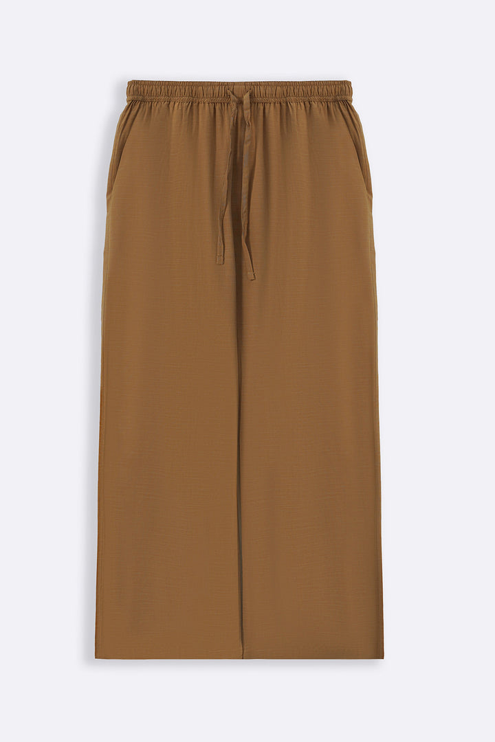 OCHRE BROWN EVERYDAY STRAIGHT PANTS