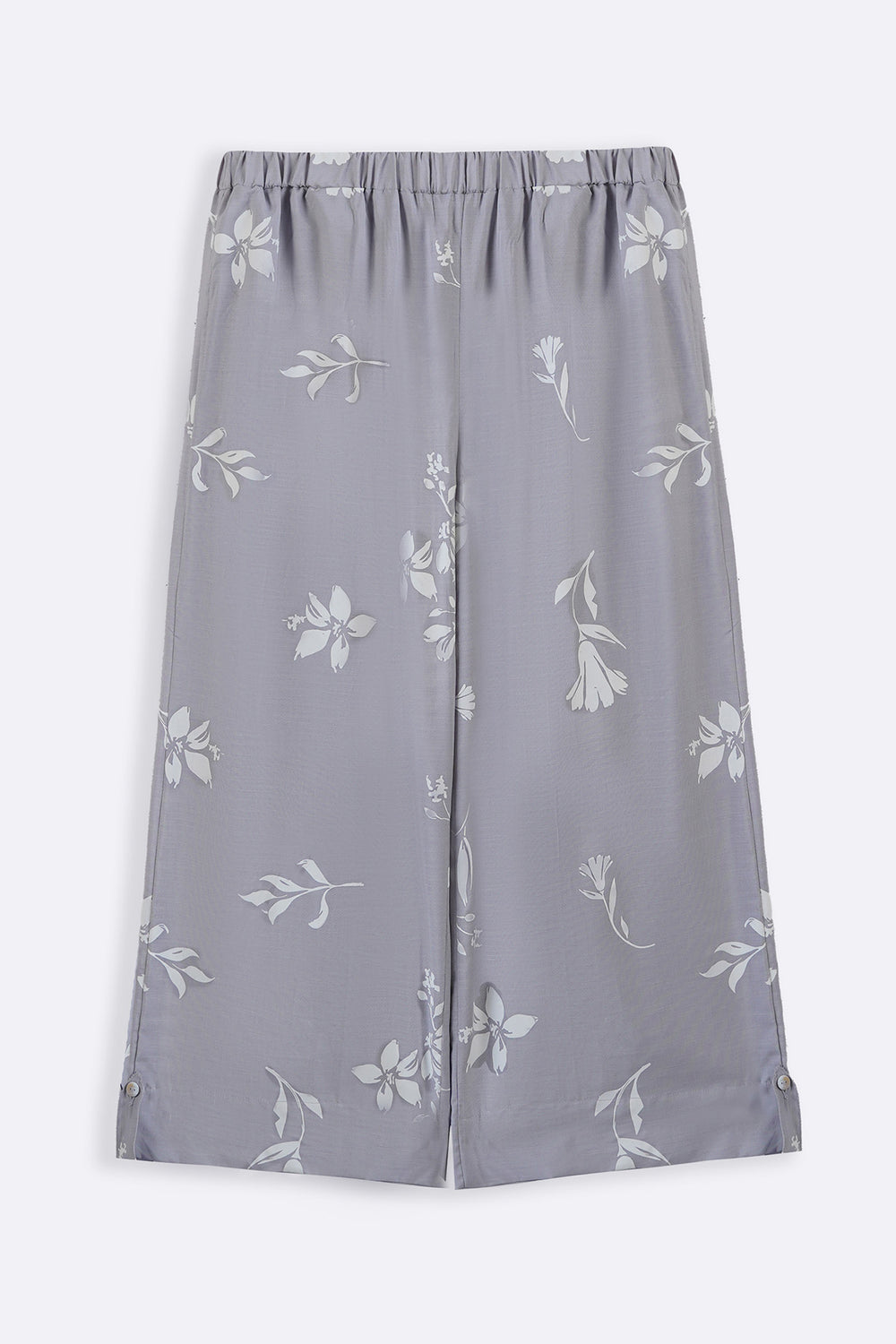 GREY PETAL IMPRINT CULOTTES