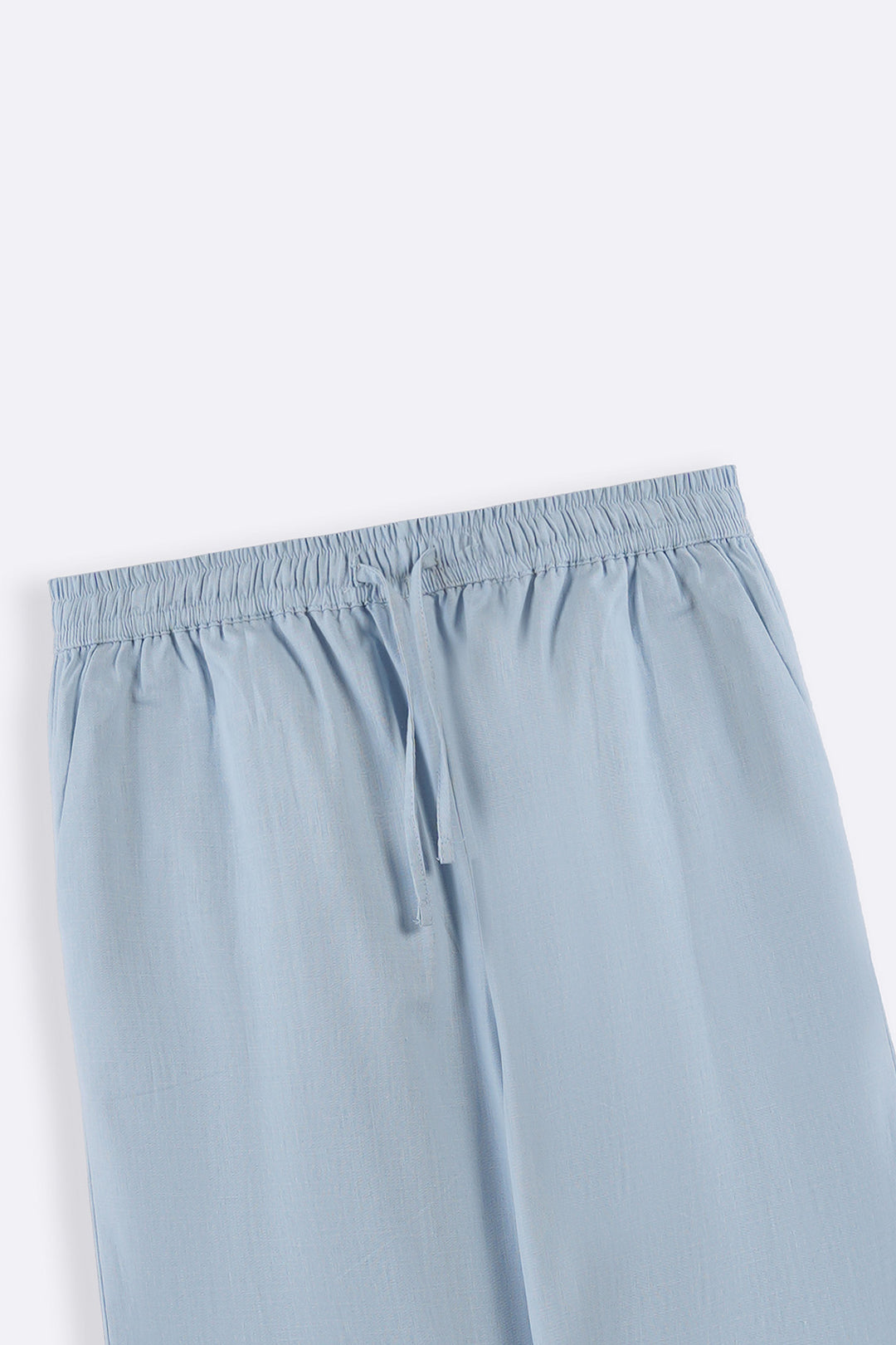 SKY BLUE LACE TRIM CULOTTE