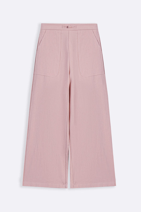 PINK ORGANIC COTTON PANTS