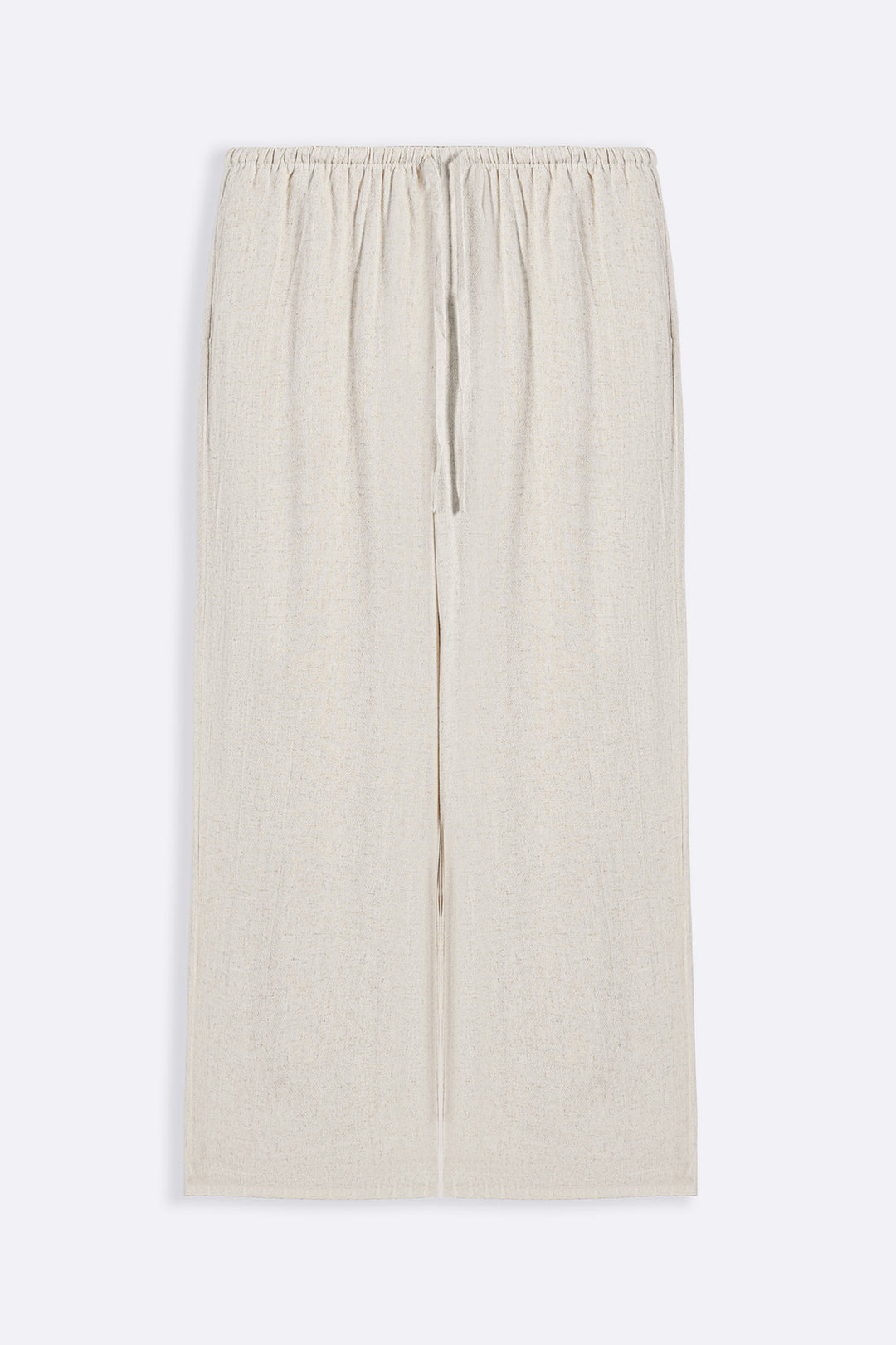 OAT MELANGE SIGNATURE LINEN BLEND PANTS