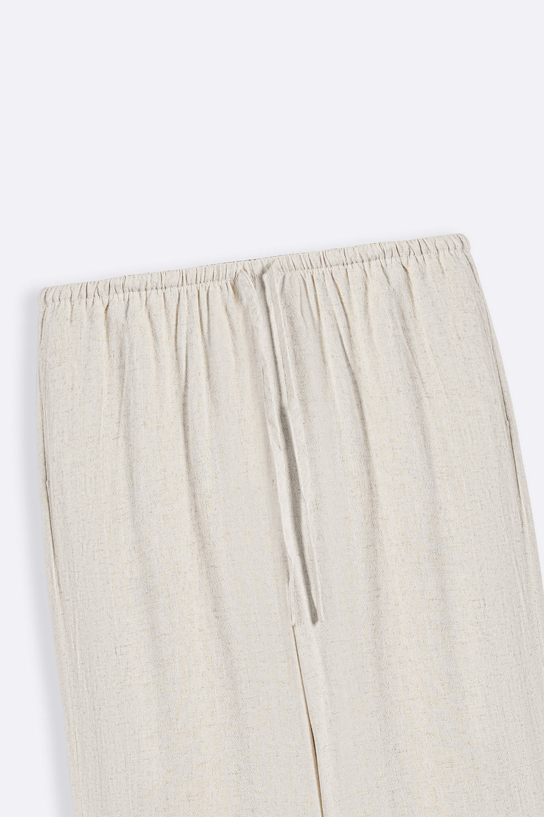 OAT MELANGE SIGNATURE LINEN BLEND PANTS