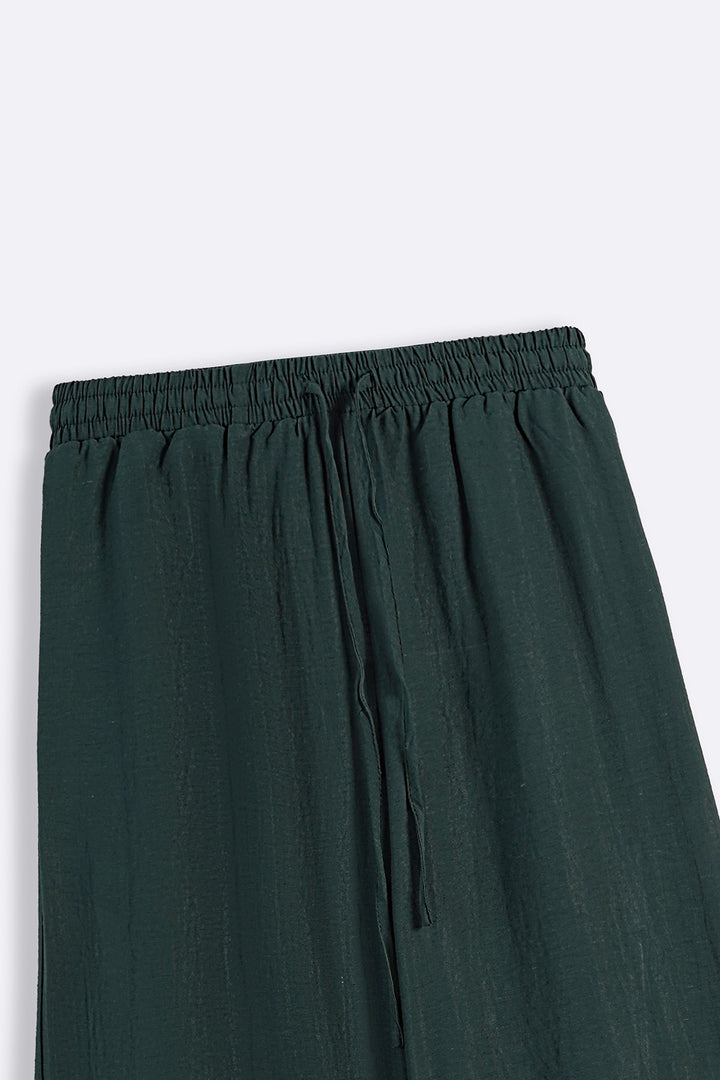 EMERALD GREEN SOFT LACE CULOTTES