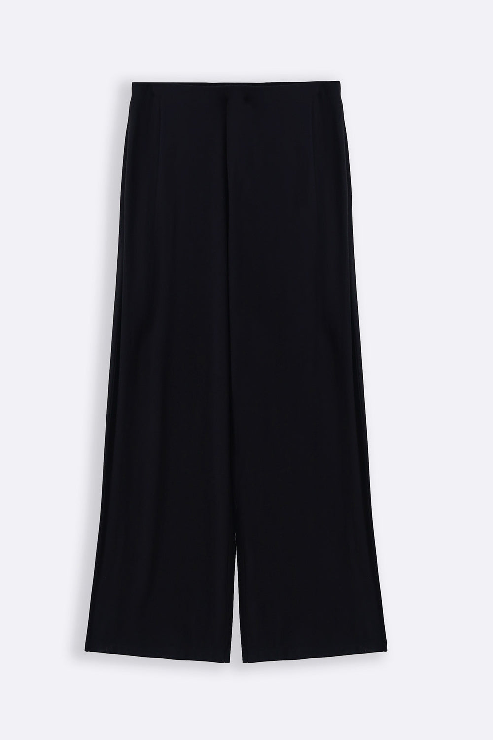BLACK MODAL FLOWY PANTS