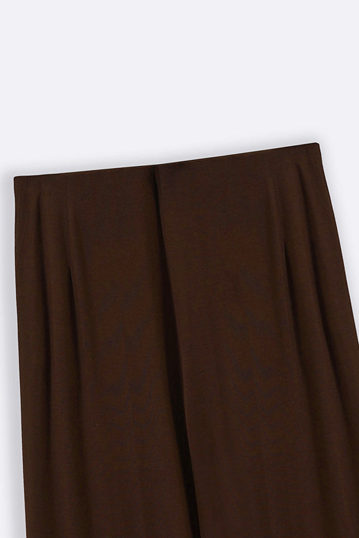 BROWN MODAL FLOWY PANTS
