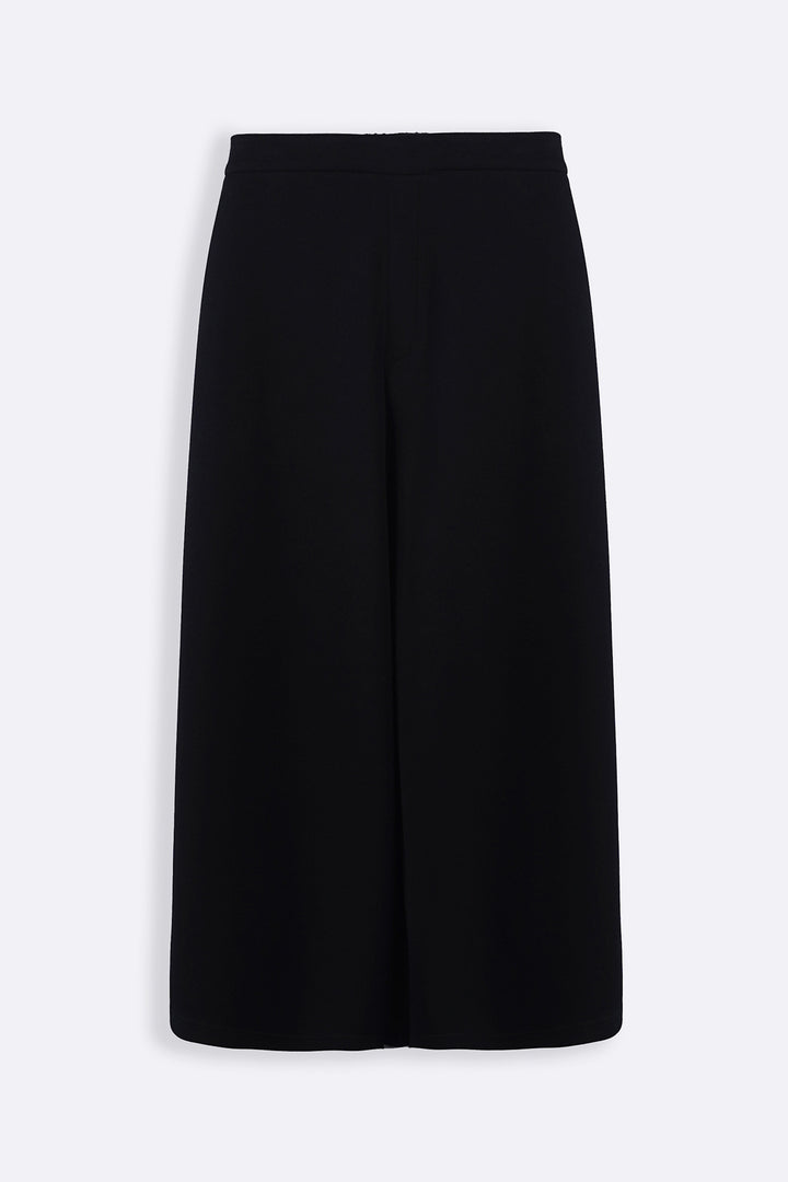 BLACK EASY TAILORED PANTS