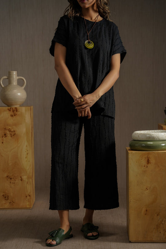 BLACK WILLOW KNIT PANTS