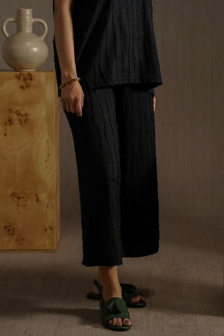 BLACK WILLOW KNIT PANTS