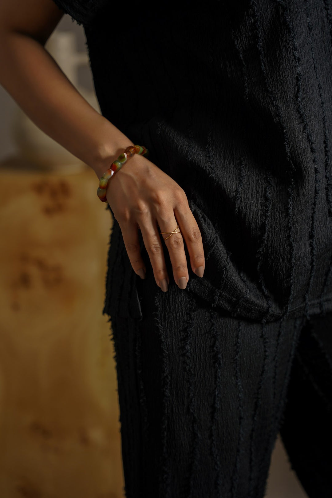 BLACK WILLOW KNIT PANTS