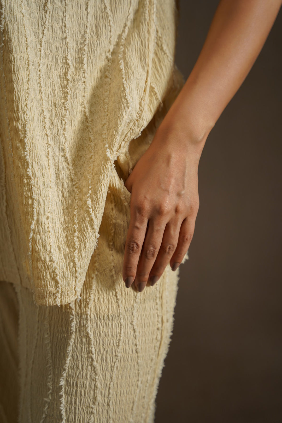 OFF WHITE WILLOW KNIT PANTS