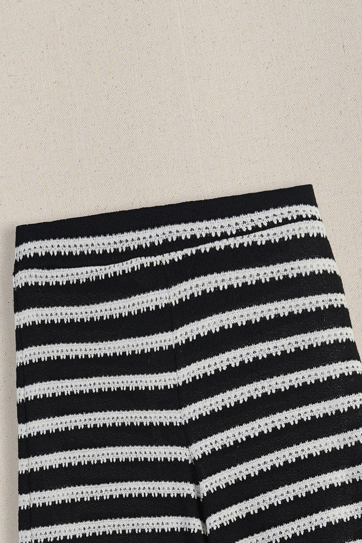 BLACK SEA KNIT PANTS