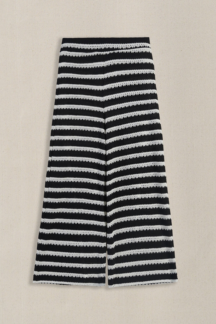BLACK SEA KNIT PANTS