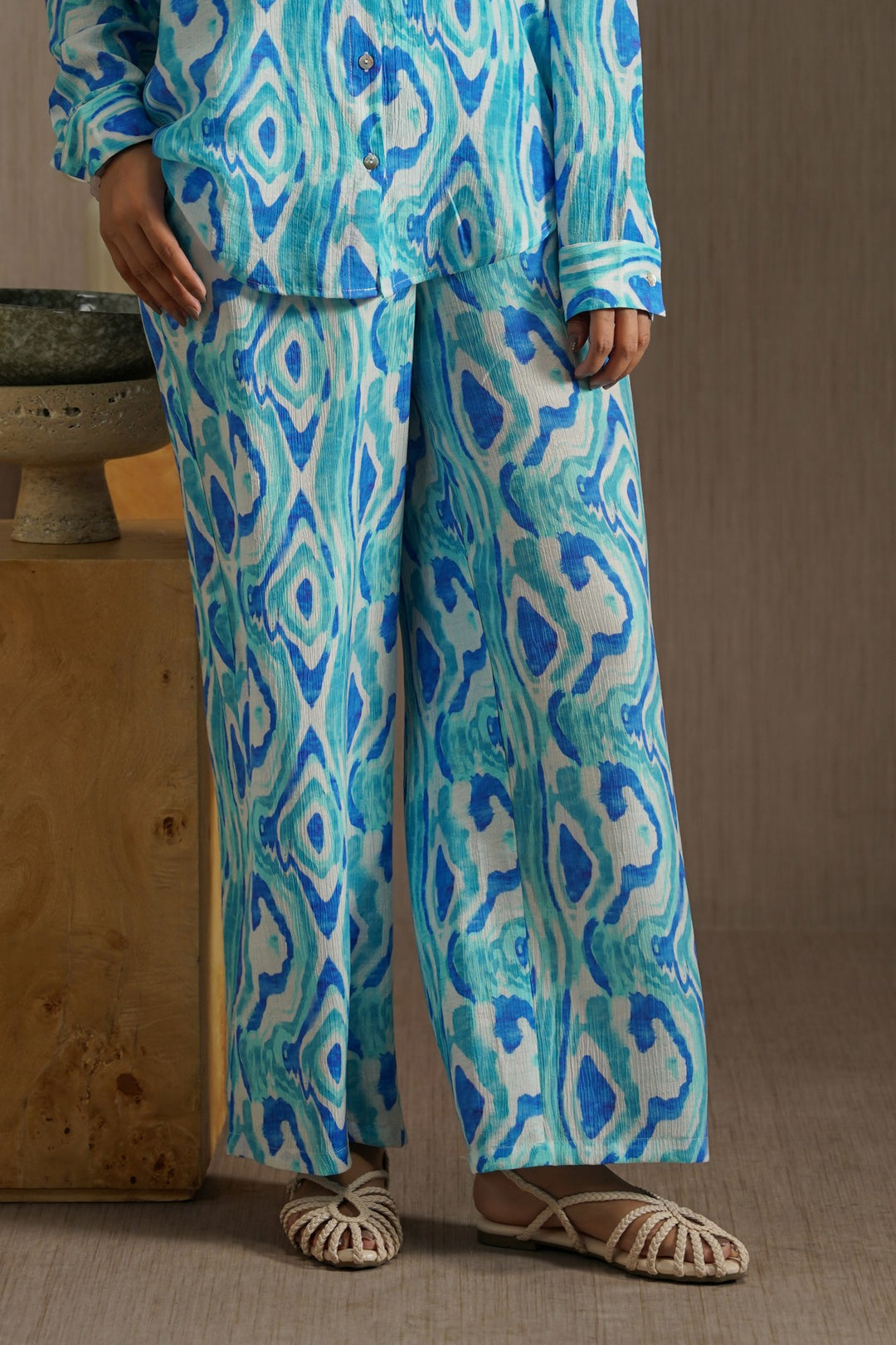 BLUE TIDAL FLOW PANTS