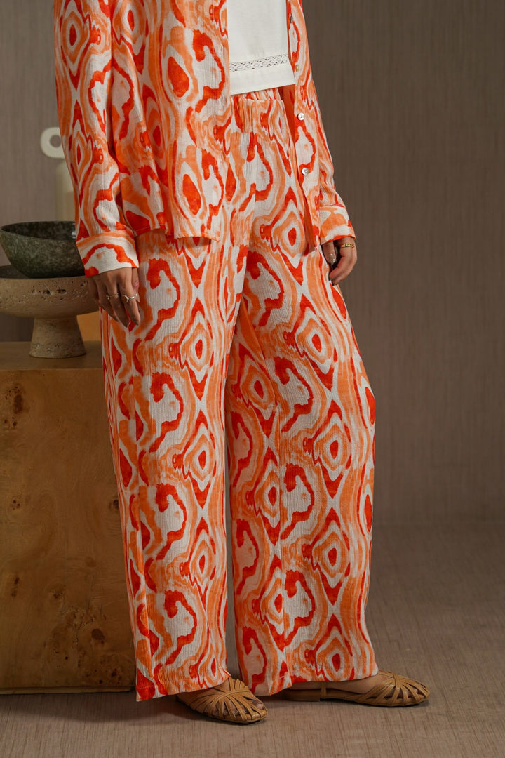 ORANGE TIDAL FLOW PANTS