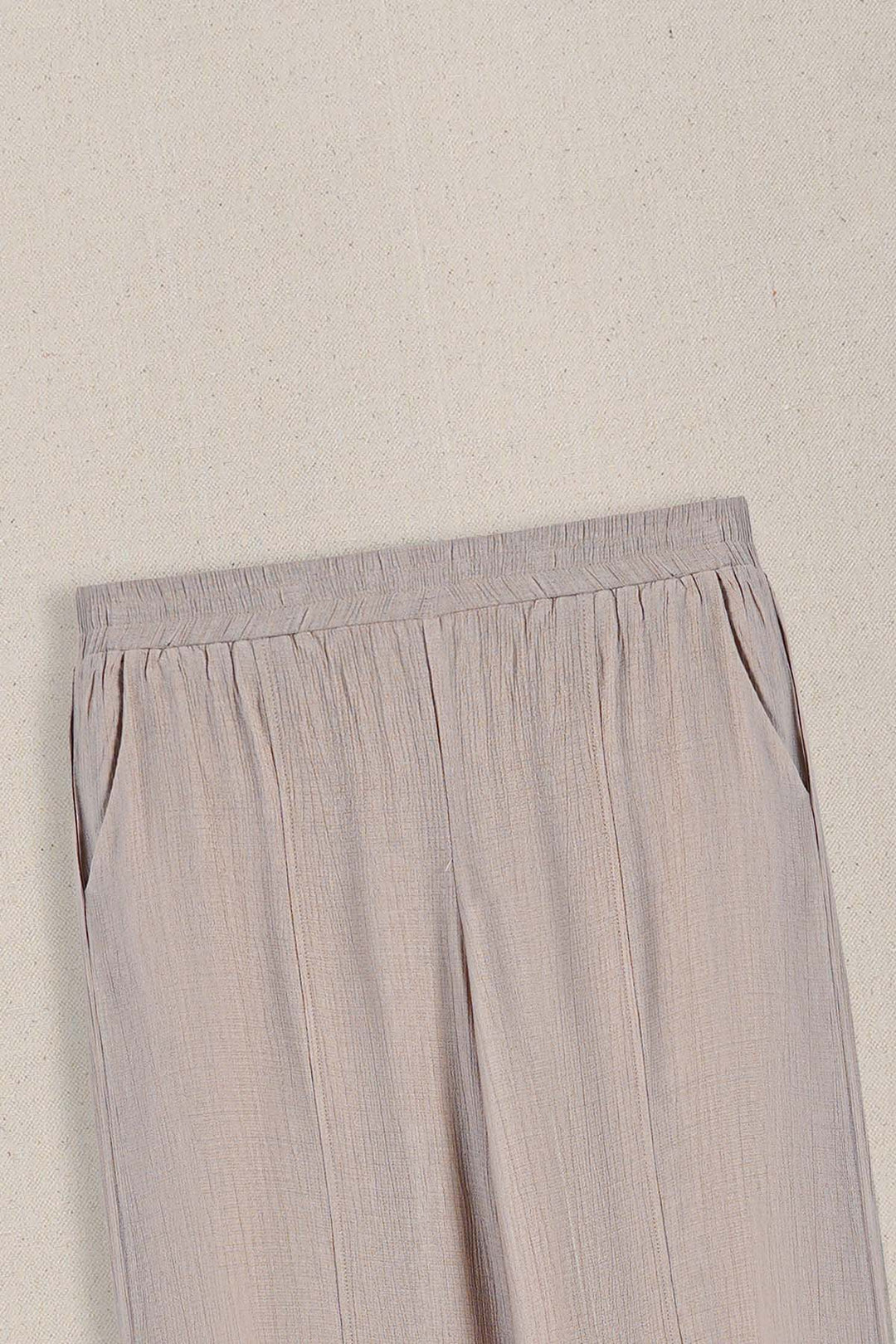 BROWN WILDFLOWER WIDE LEG PANTS