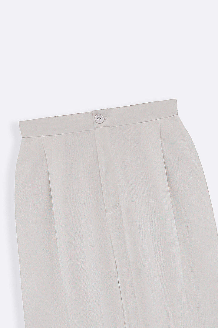 OFF WHITE RELAXED TROUSERS
